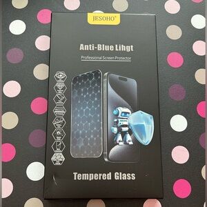 iPhone 14 Plus Anti-Blue Light Tempered Glass Screen Protector/Camera Protector